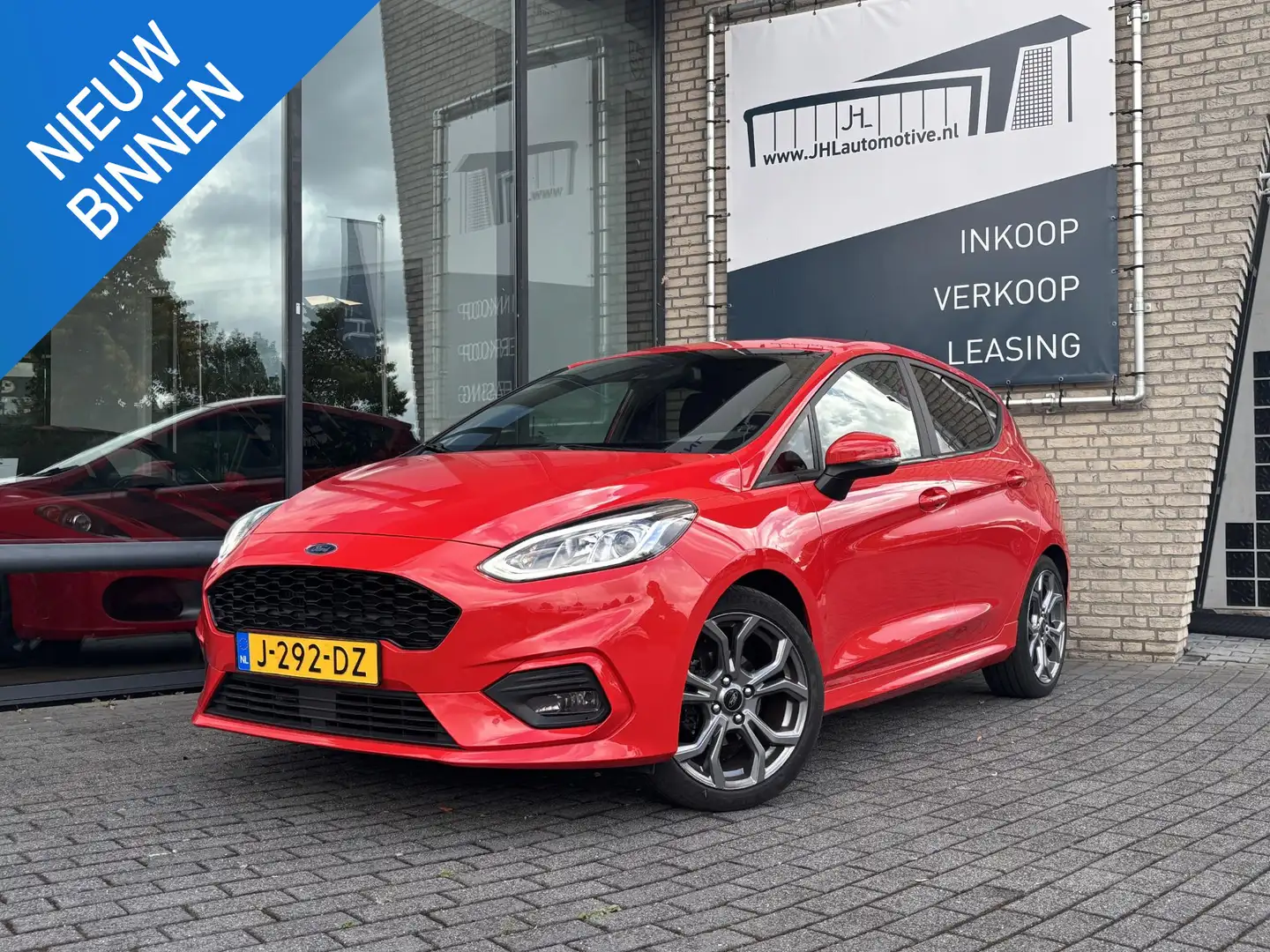 Ford Fiesta 1.0 EcoBoost ST-Line*ECC*CRUISE*NAVI* Rood - 1
