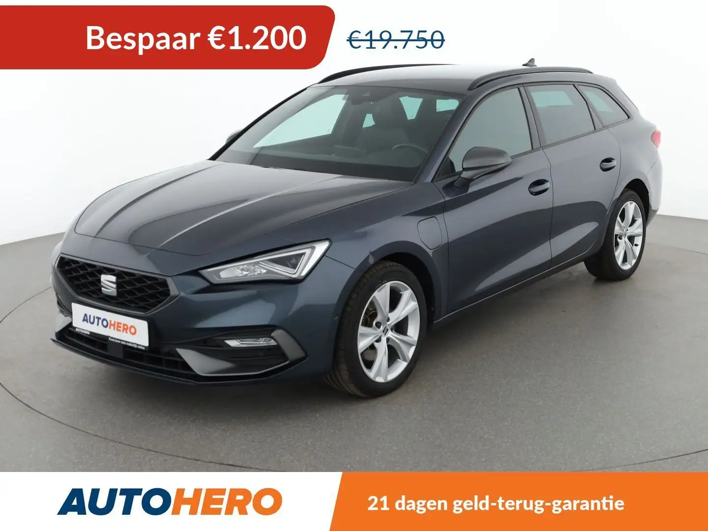 SEAT Leon e-Hybrid 1.4 TSI e-HYBRID FR Gris - 1