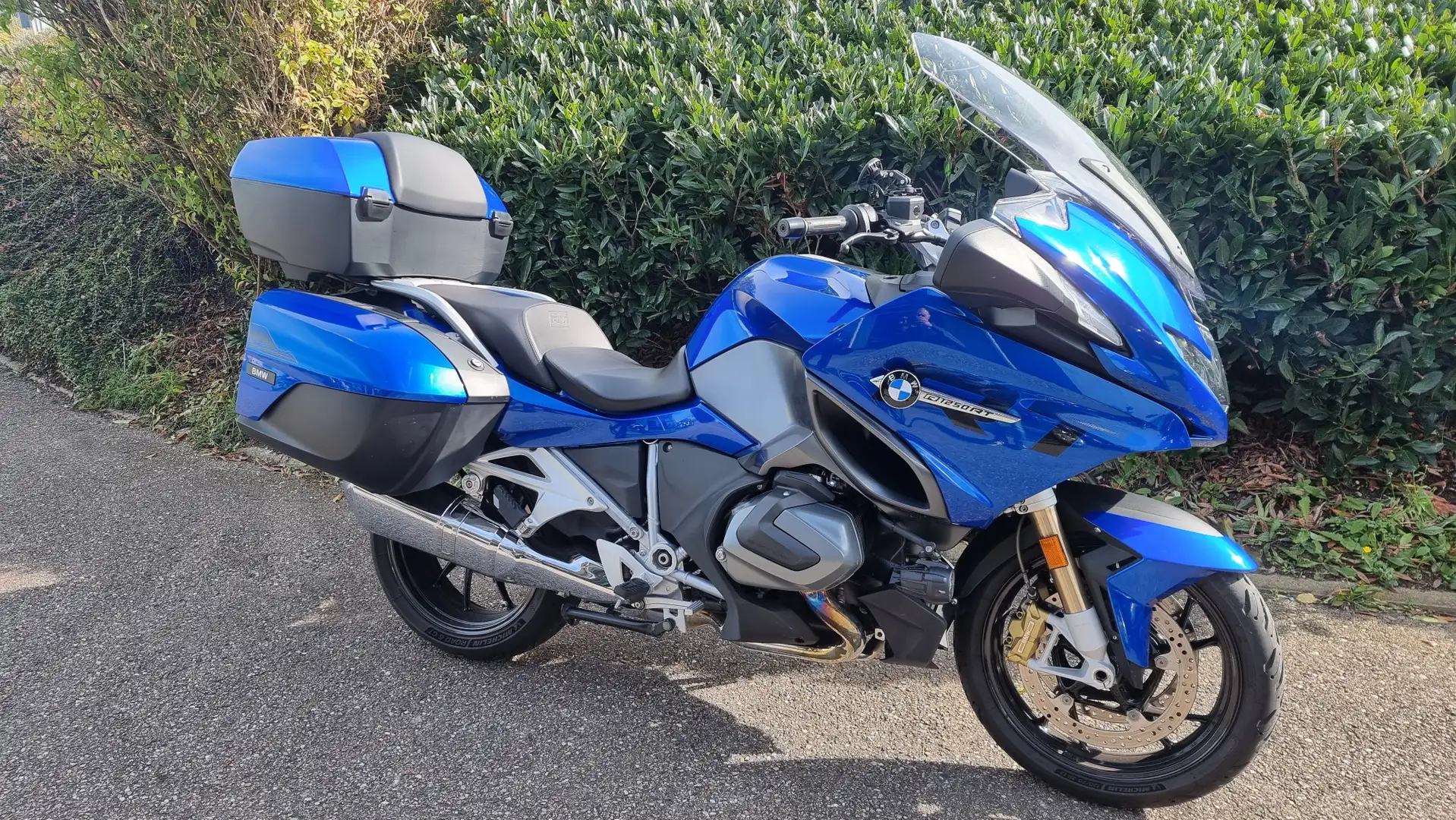 BMW R 1250 RT Bleu - 1