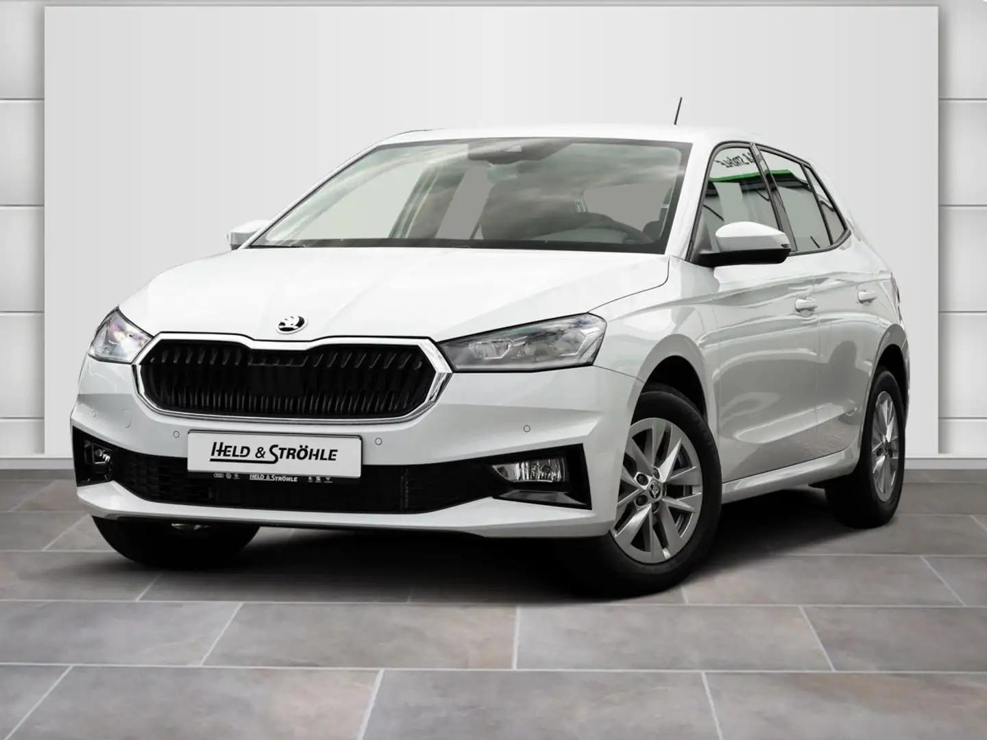 Skoda Fabia Selection 1.0 TSI NAV LED KAM PDC SHZ APP Weiß - 2