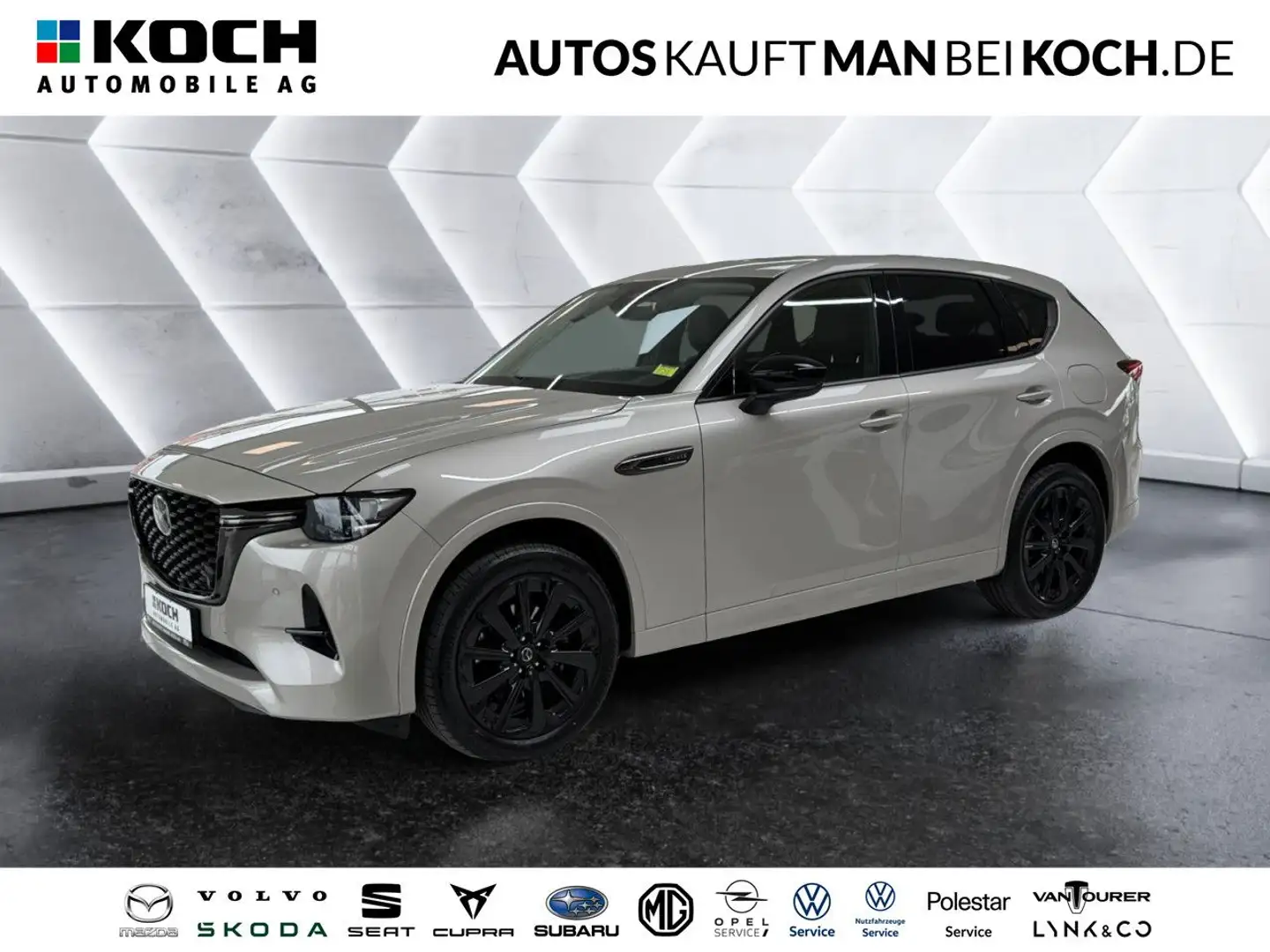 Mazda CX-60 e-SKY-D 200 HOMURA BOSE CON-P 360 PANO LED Beige - 1