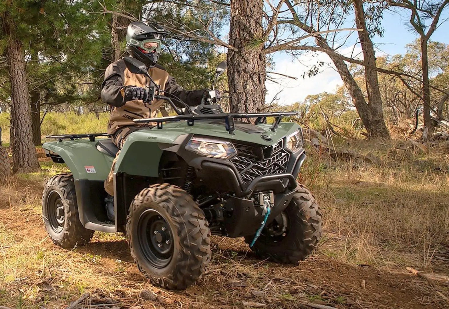CFMOTO CForce 450 S ABS Grün - 2
