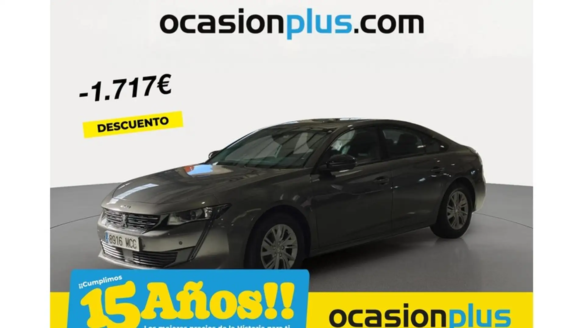 Peugeot 508 1.2 PureTech S&S Active Pack EAT8 130 Grijs - 1