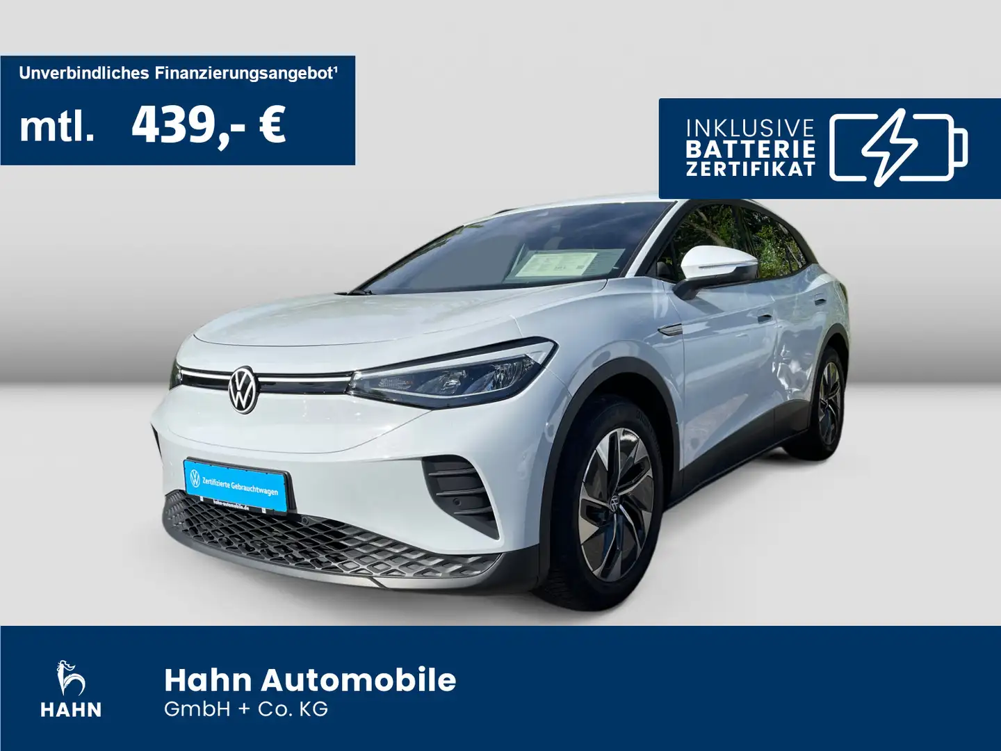 Volkswagen ID.4 Pure ACC LED NAVI PDC SITZHEIZ WÄRMEPUMPE Blanc - 1