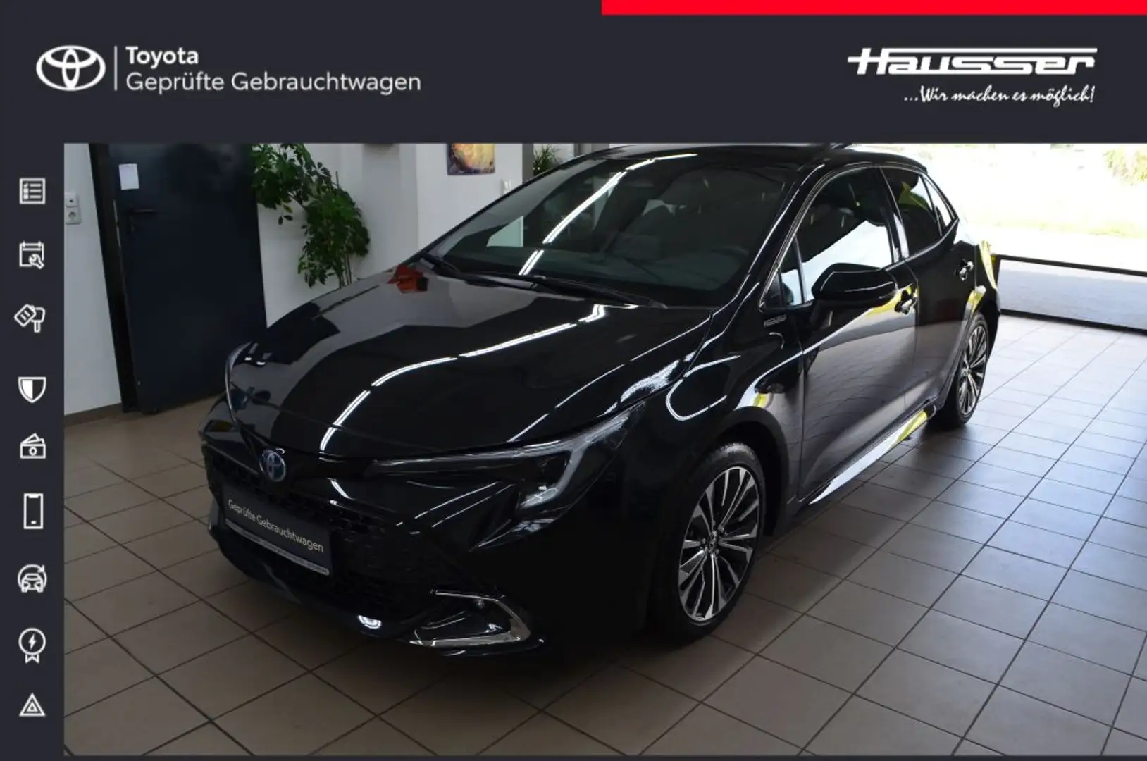 Toyota Corolla 1.8 Hybrid Team D*Parksensoren*Tempomat Negru - 1
