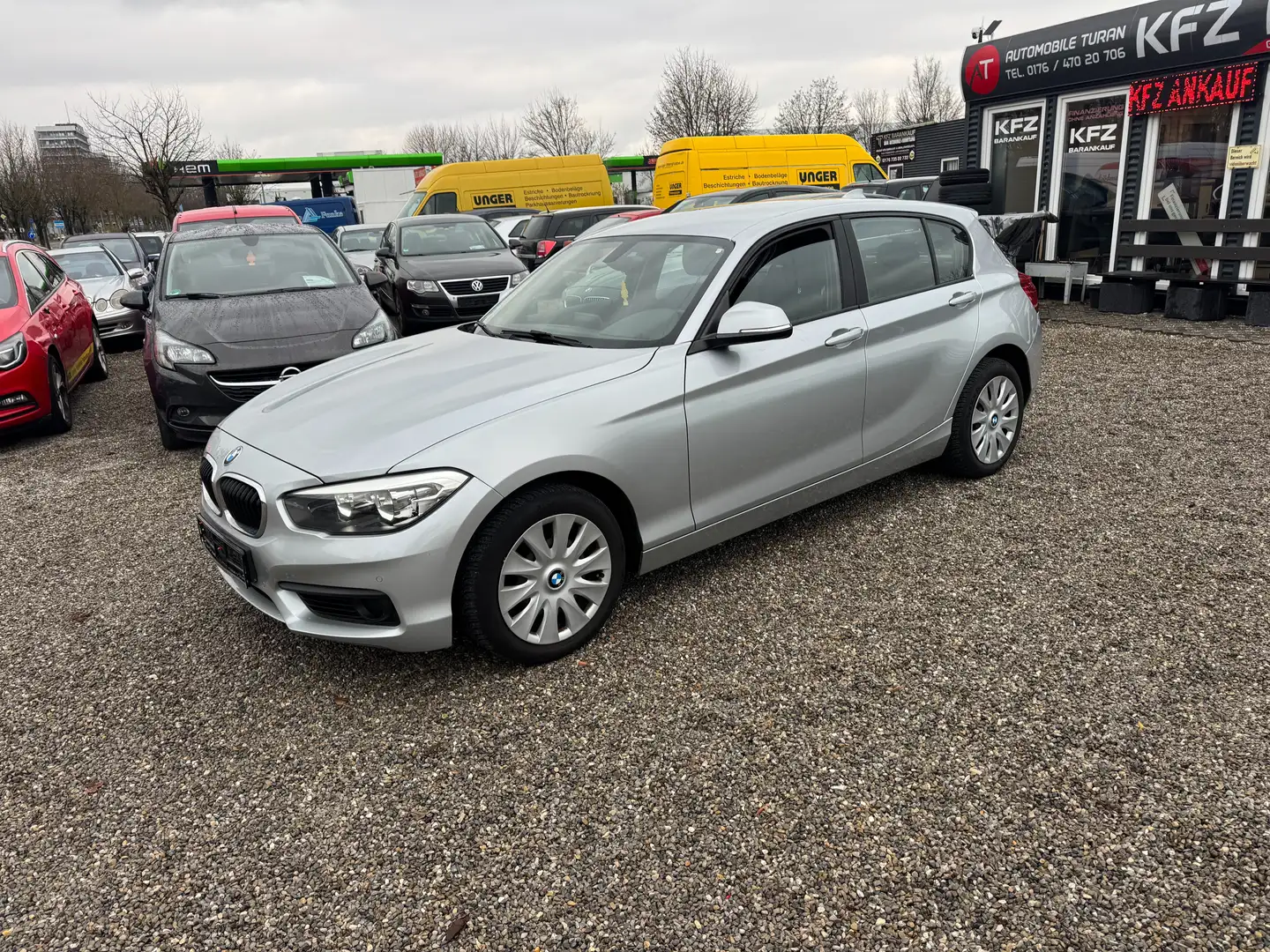 BMW 116 116 1 Limousine 5-trg. KLIMAANLAGE!!89000 !! Gris - 2