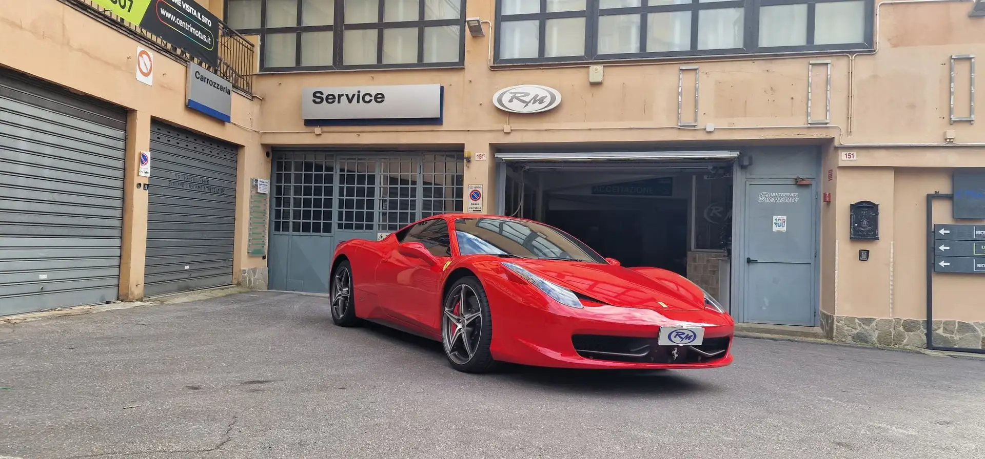 Ferrari 458 458 Coupe 4.5 Italia dct Rosso - 1
