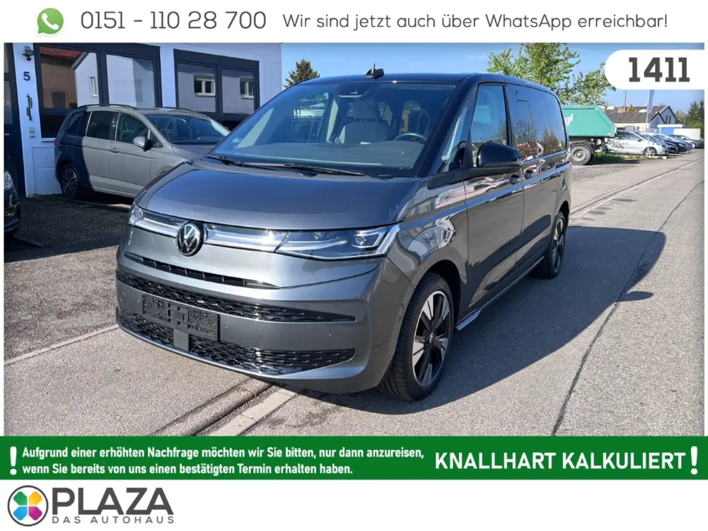 Volkswagen T7 Multivan Edition ACC PANO IQL StHZ H/K RFK 19'' Grau - 1