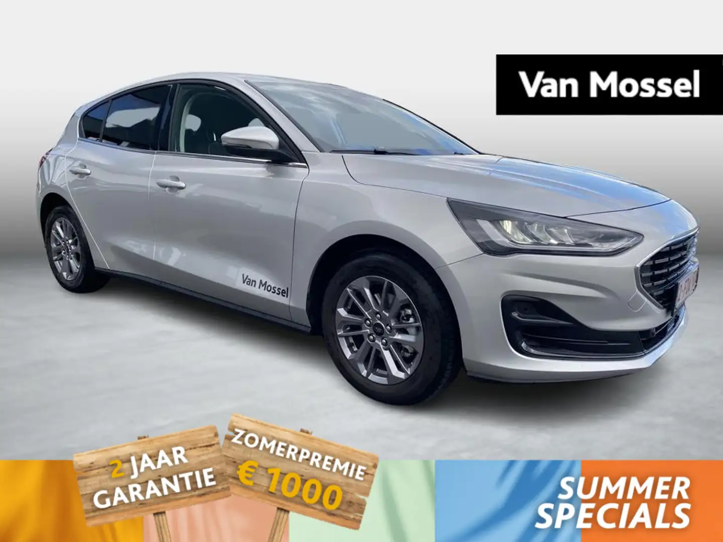 Ford Focus Titanium X - Sync 4 - Camera - Winterpack Argent - 1