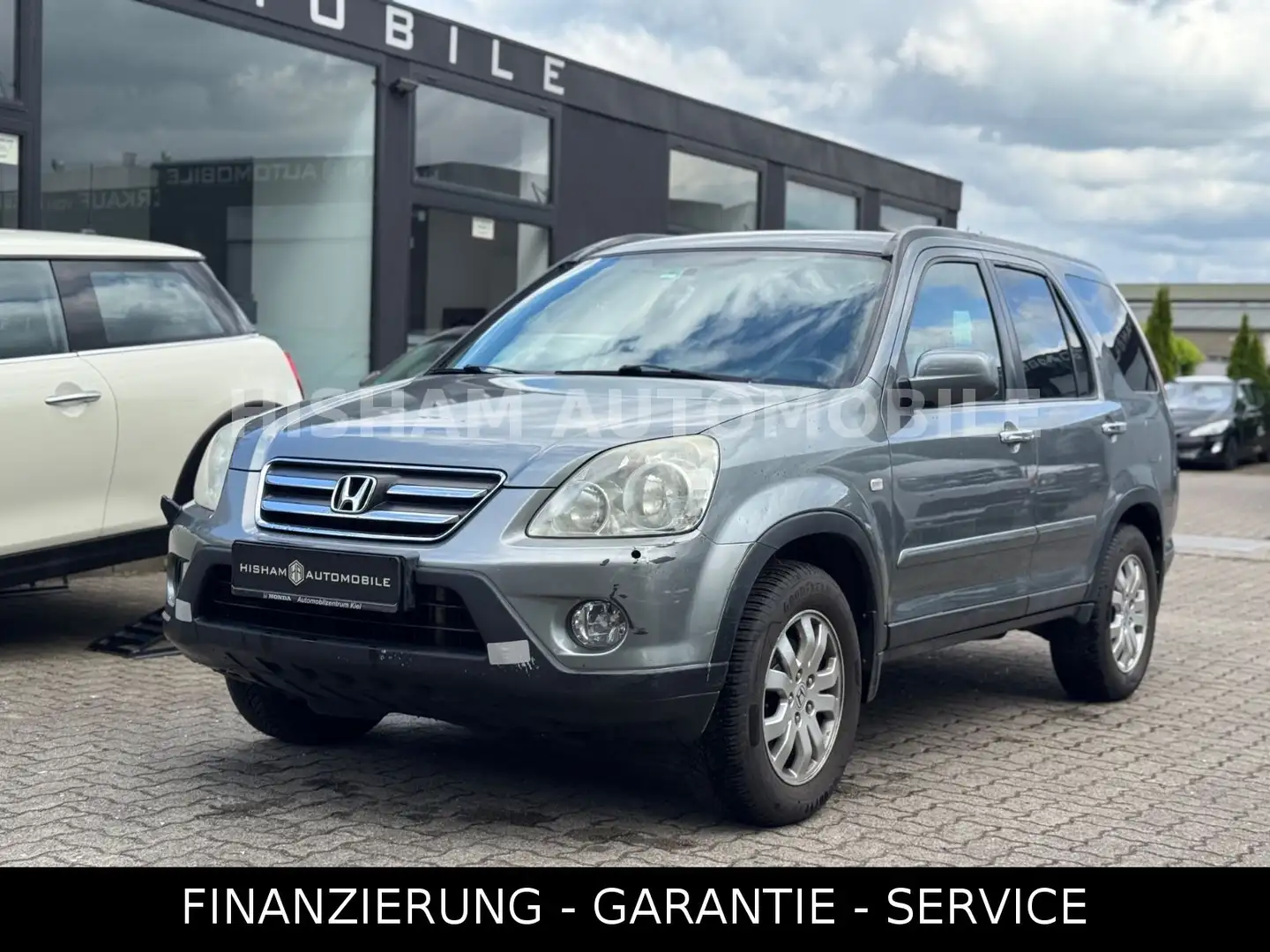 Honda CR-V 2,2CTDI 4X4 ALLRAD ES/KLIMA/ALU/AHK Silber - 1