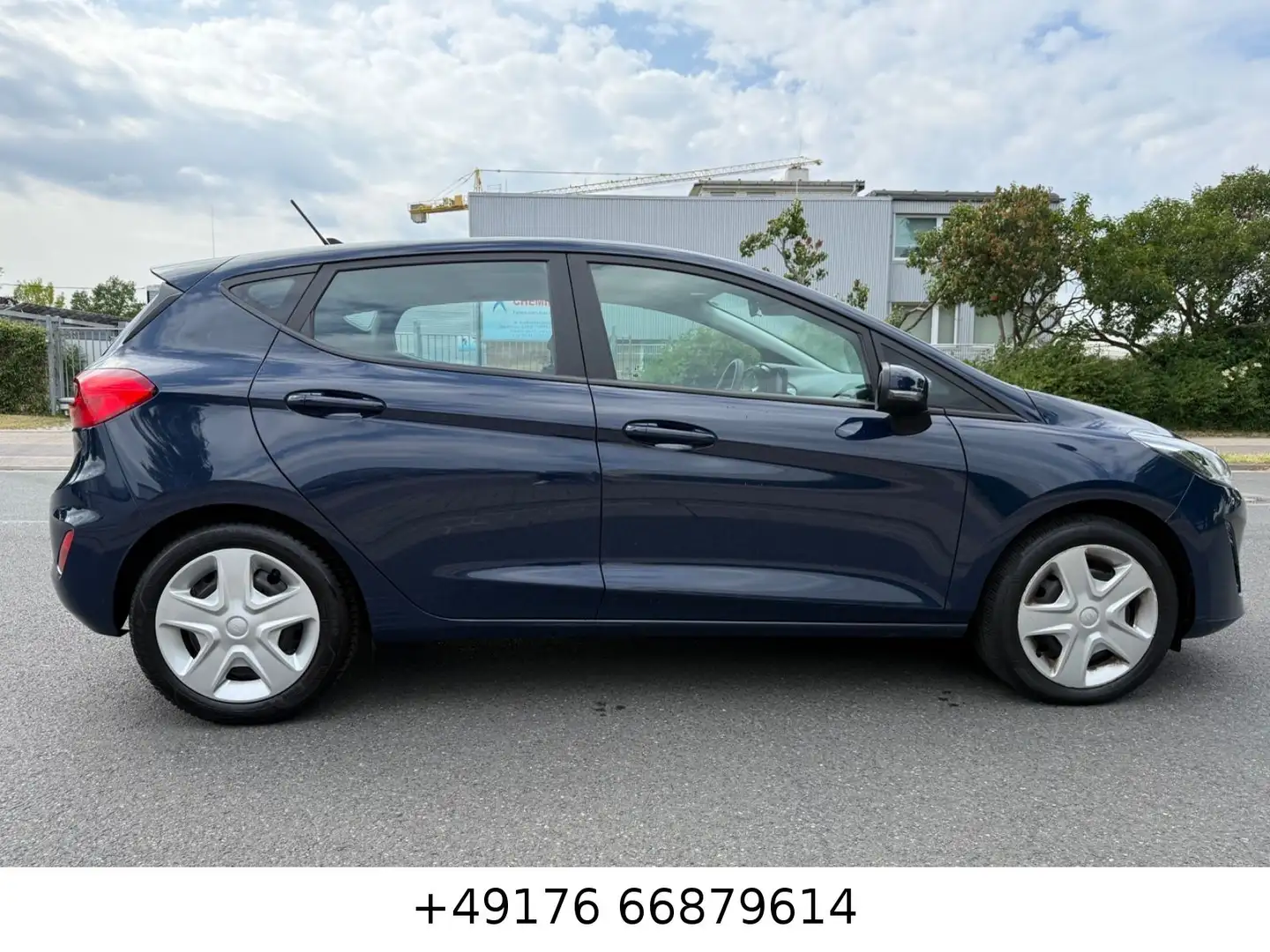 Ford Fiesta Cool & Connect  Klima 1.Hand MwSt Blau - 1