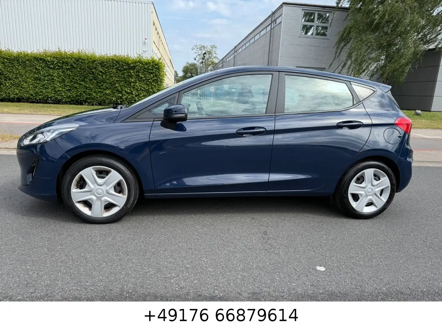 Ford Fiesta Cool & Connect  Klima 1.Hand MwSt Blau - 2