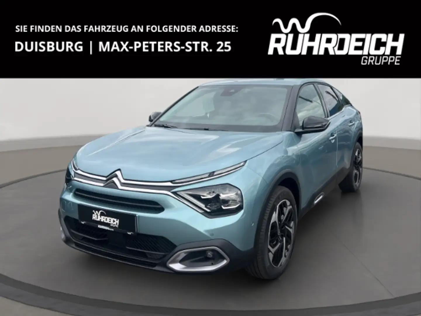 Citroen C4 Shine 130 PS 360 CAM SZH LHZ PDC vo. & hi. Carplay Blau - 1