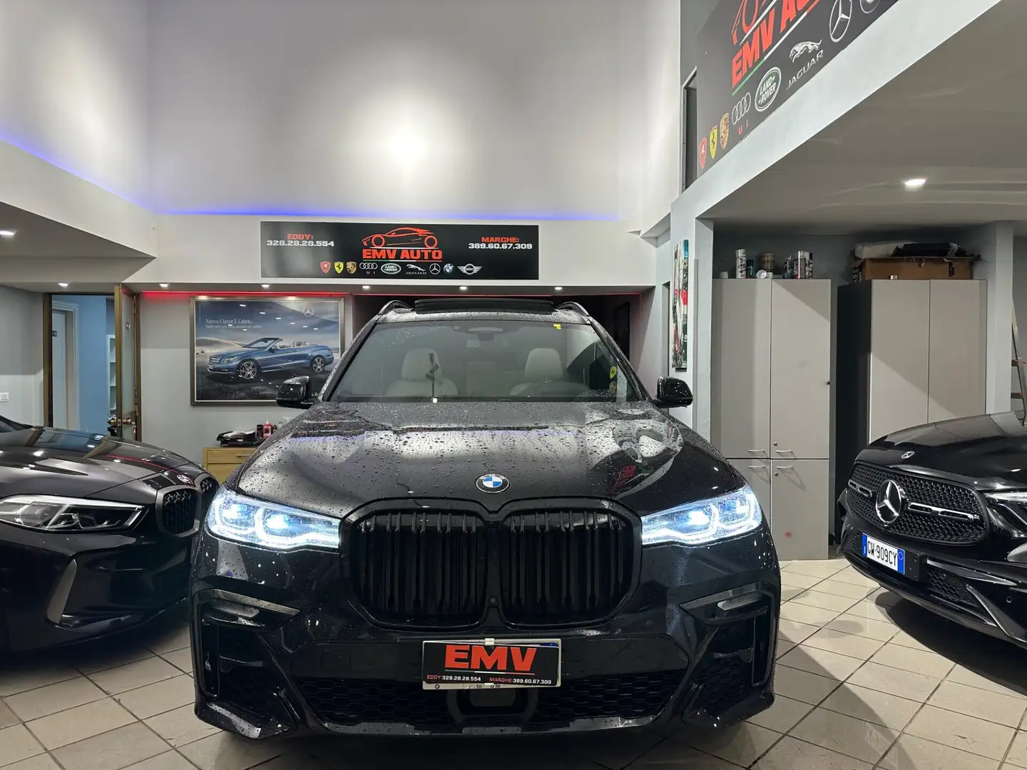 BMW X7 M X7 xDrive40d 48V iva esposta full full Nero - 2