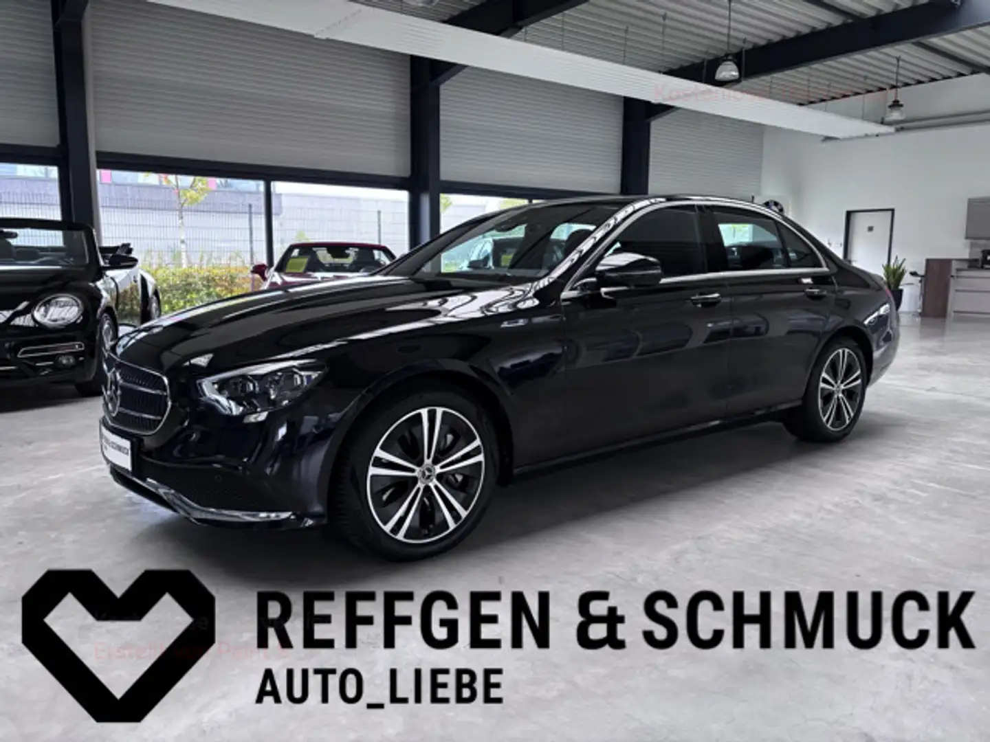 Mercedes-Benz E 400 4M NAV+MULTIBEAM+WIDE+BURMESTER+360+1HD+TÜ Negro - 1