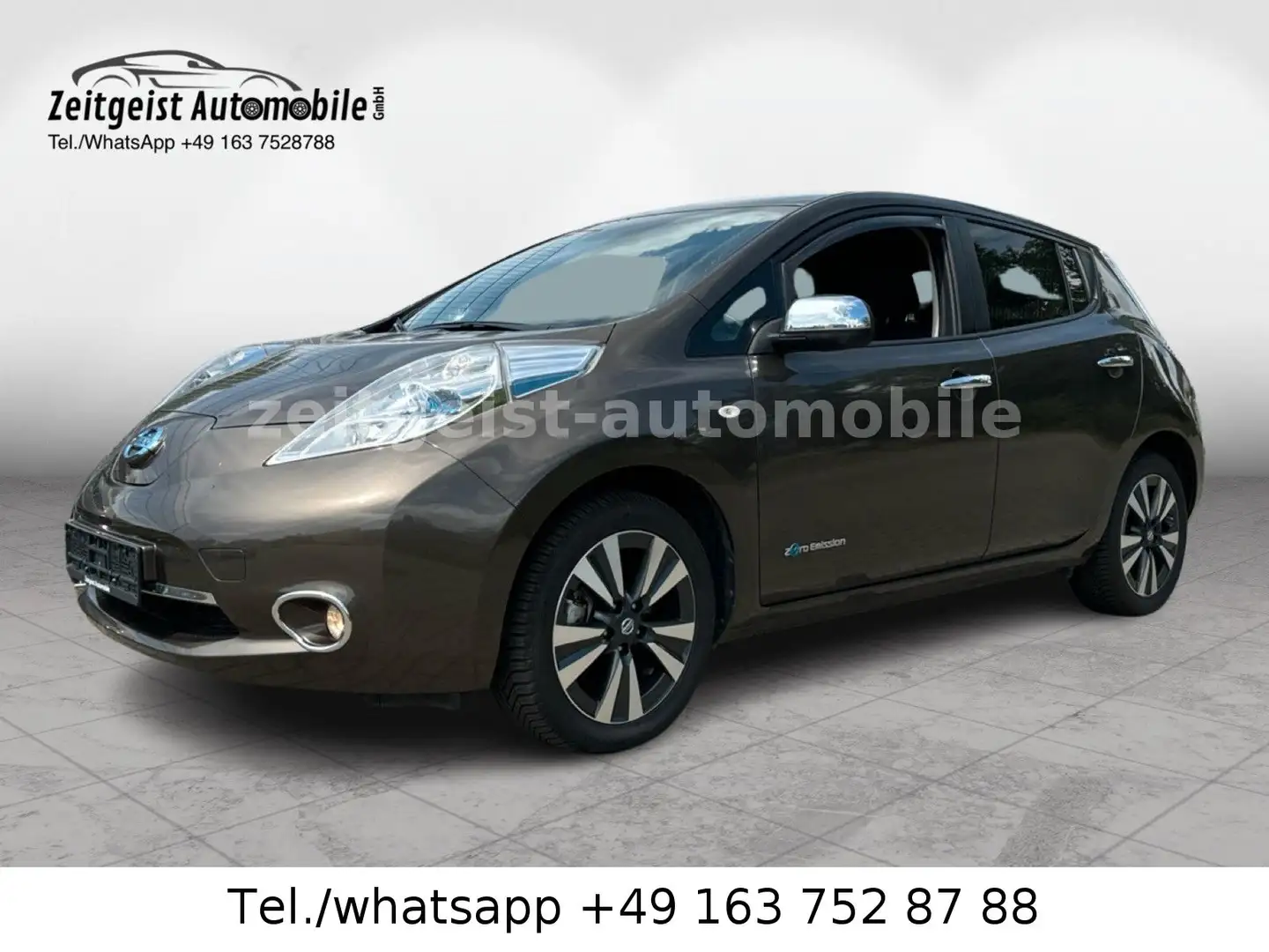 Nissan Leaf Tekna*30 KWh*LEDER*360° Braun - 1