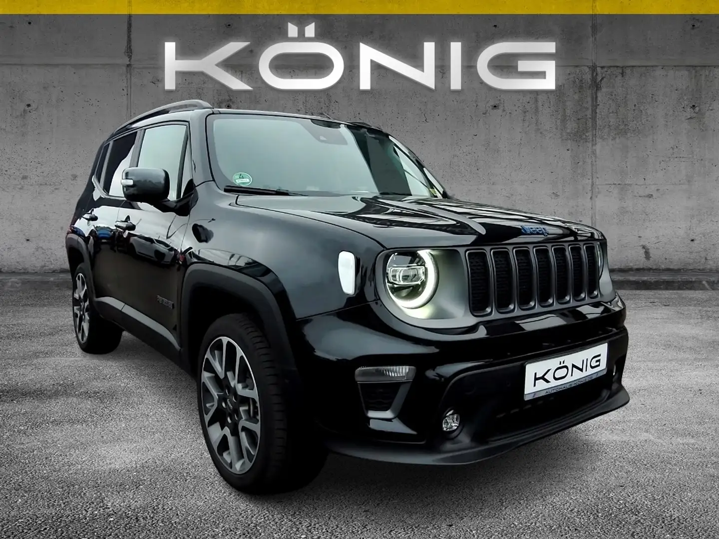 Jeep Renegade 1.3 PHEV S 4x4 AUTOMATIK Klima*Navi Schwarz - 2