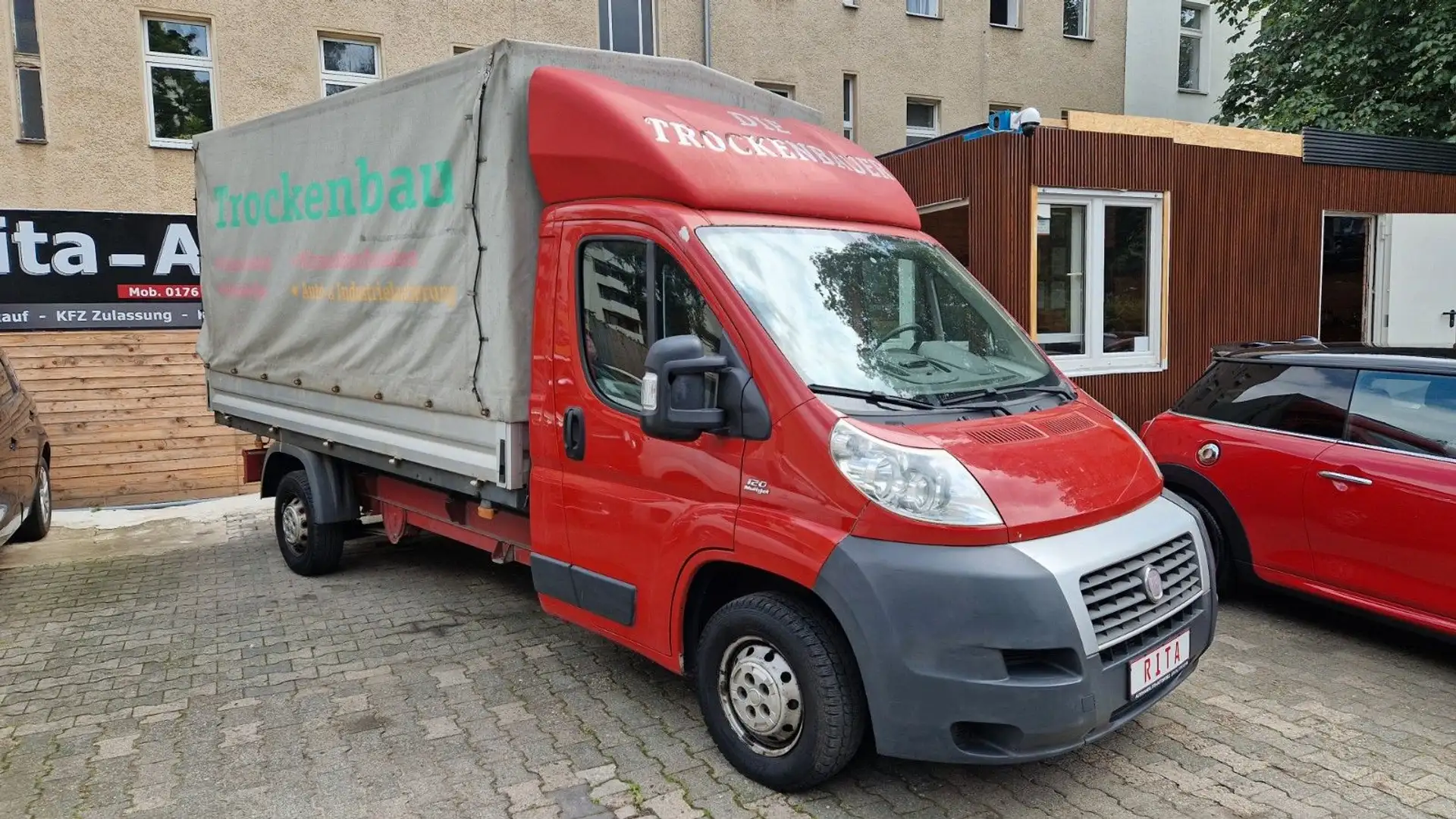 Fiat Ducato 2.3 Pritsche, 3 Sitze, 2 Hand Rot - 2