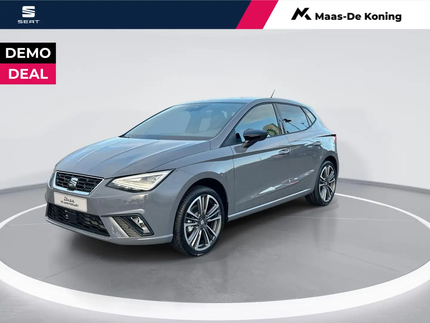 SEAT Ibiza FR Anniversary 1.0 85 kW / 115 pk EcoTSI Hatchback Grijs - 1