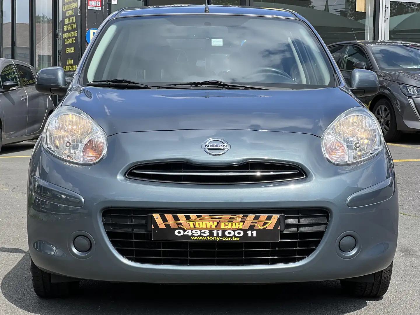 Nissan Micra 1.2i*boîte automatiqu*CLIMA*AUX*garantie 12 Сірий - 1