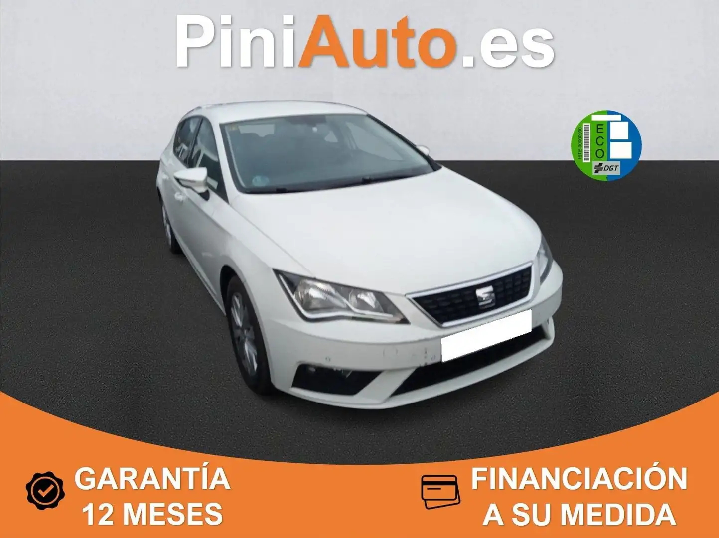 SEAT Leon 1.4 TGI 110cv GNC S&S Style Blanco - 1