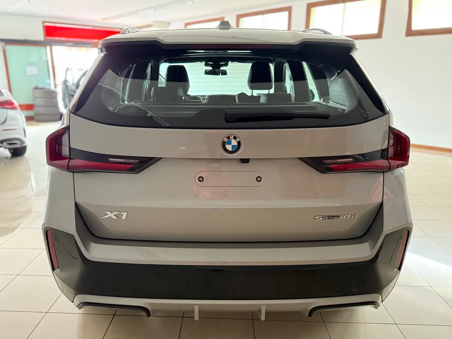 BMW X1 sdrive 18d MSport PELLE KEYLESS Grigio - 2