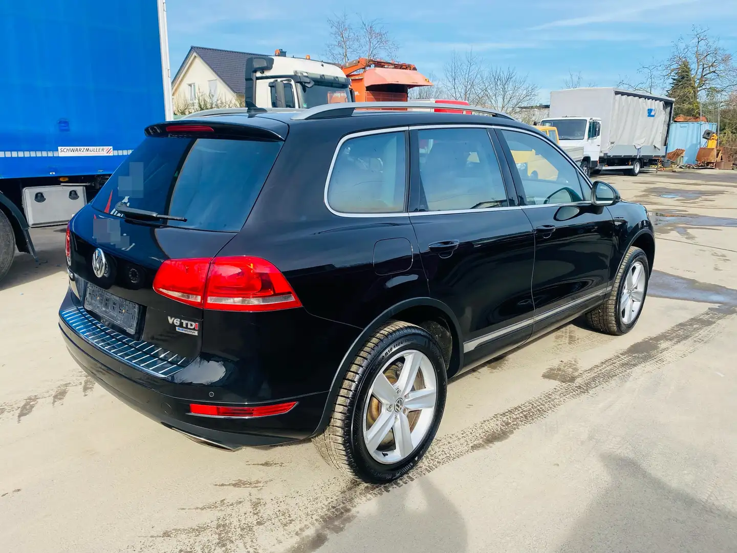 Volkswagen Touareg Touareg 3.0 V6 TDI BlueMotion *Pano/TÜV-01.2027 Schwarz - 2
