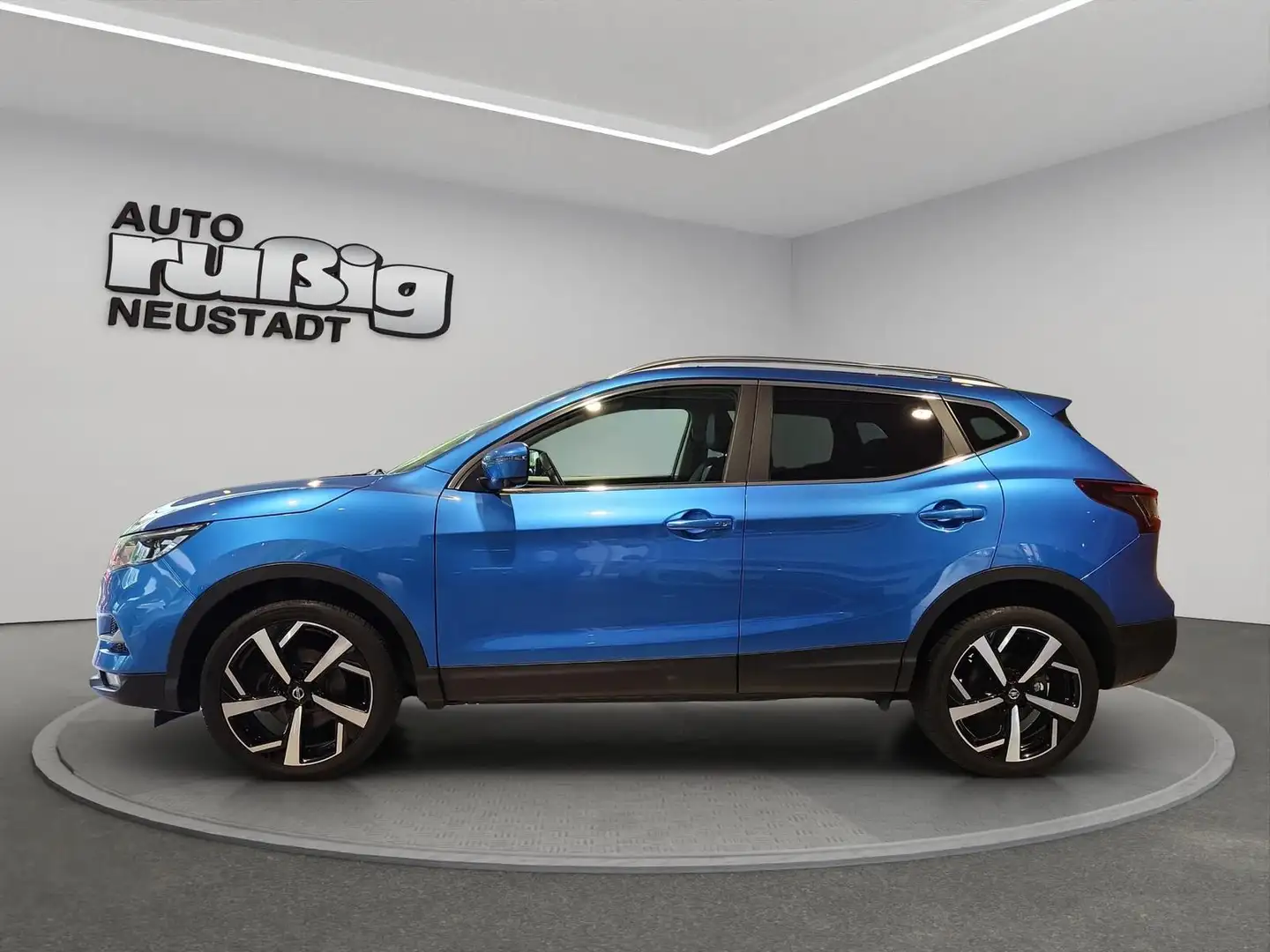 Nissan Qashqai AKARI LED*NAVI*KAMERA360°*PANO Bleu - 2