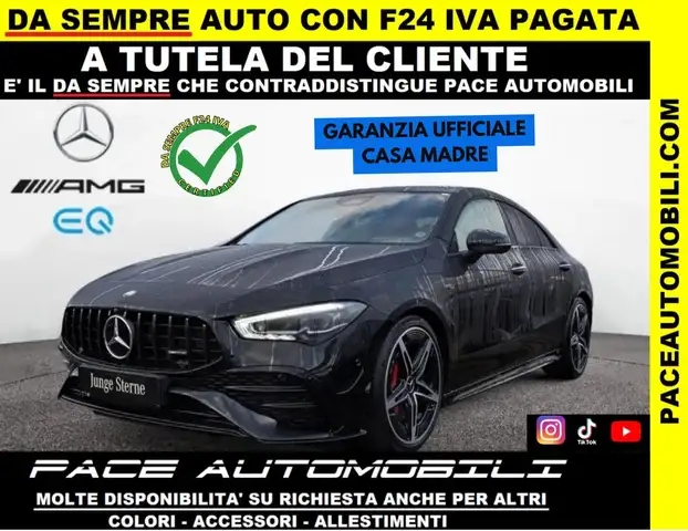 Mercedes-Benz CLA 35 AMG 4M COUPE AERO PACK BURM NIGHT PACK TETTO ACC PDC