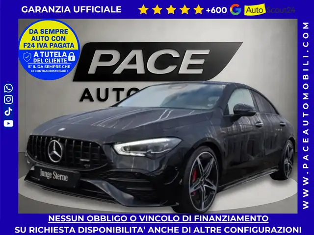 Mercedes-Benz CLA 35 AMG 4M COUPE AERO PACK BURM NIGHT PACK TETTO ACC PDC
