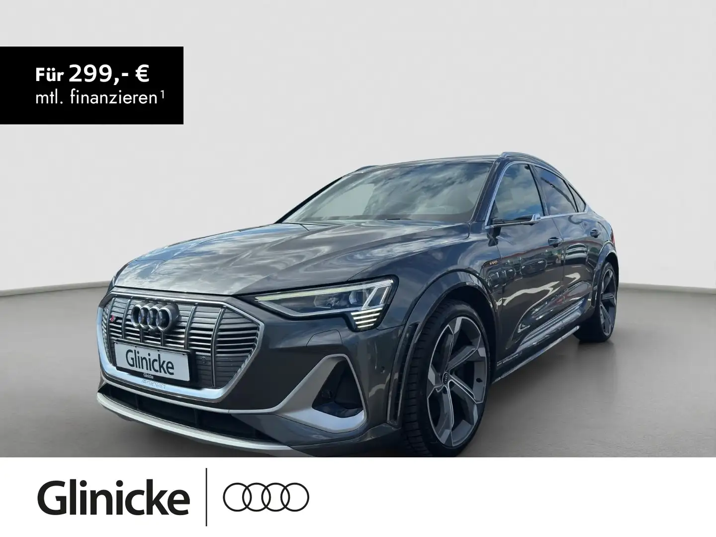 Audi e-tron S quattro Matrix Panoramadach a Grau - 1
