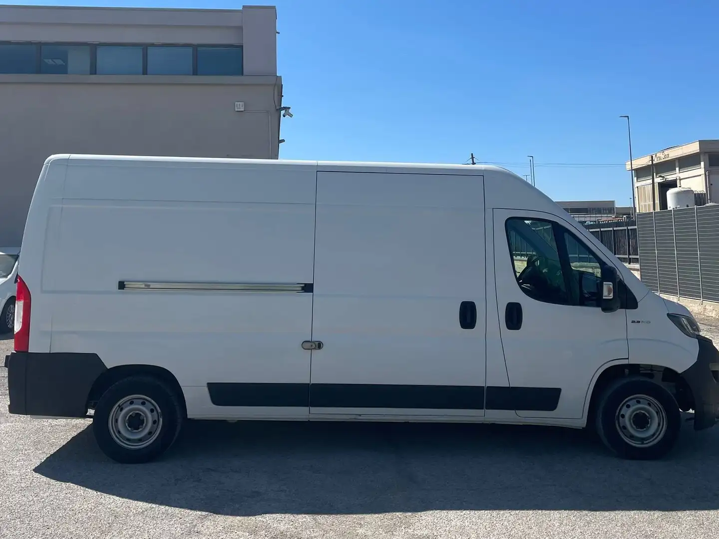 Fiat Ducato 35 LH2 2.3MJ FURGONE P.LUNGO TETTO ALTO 3 PTI-2020 Blanc - 2