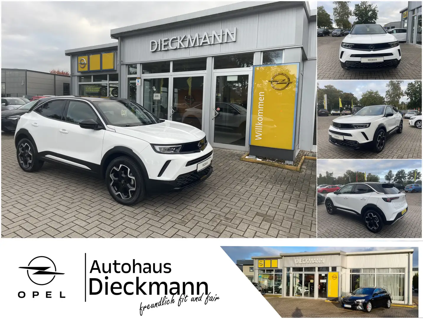 Opel Mokka Ultimate LED Matrix Navi SHZ RFK PDC NSW Blanc - 1