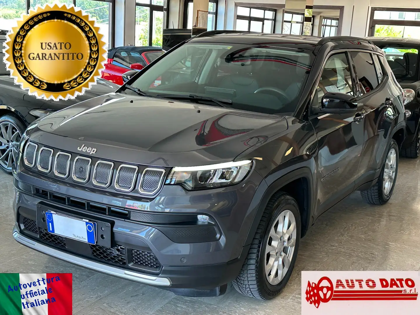 Jeep Compass 2WD 1.6 M.JET 130 cv. LIMITED (Doppio colore) Grijs - 1