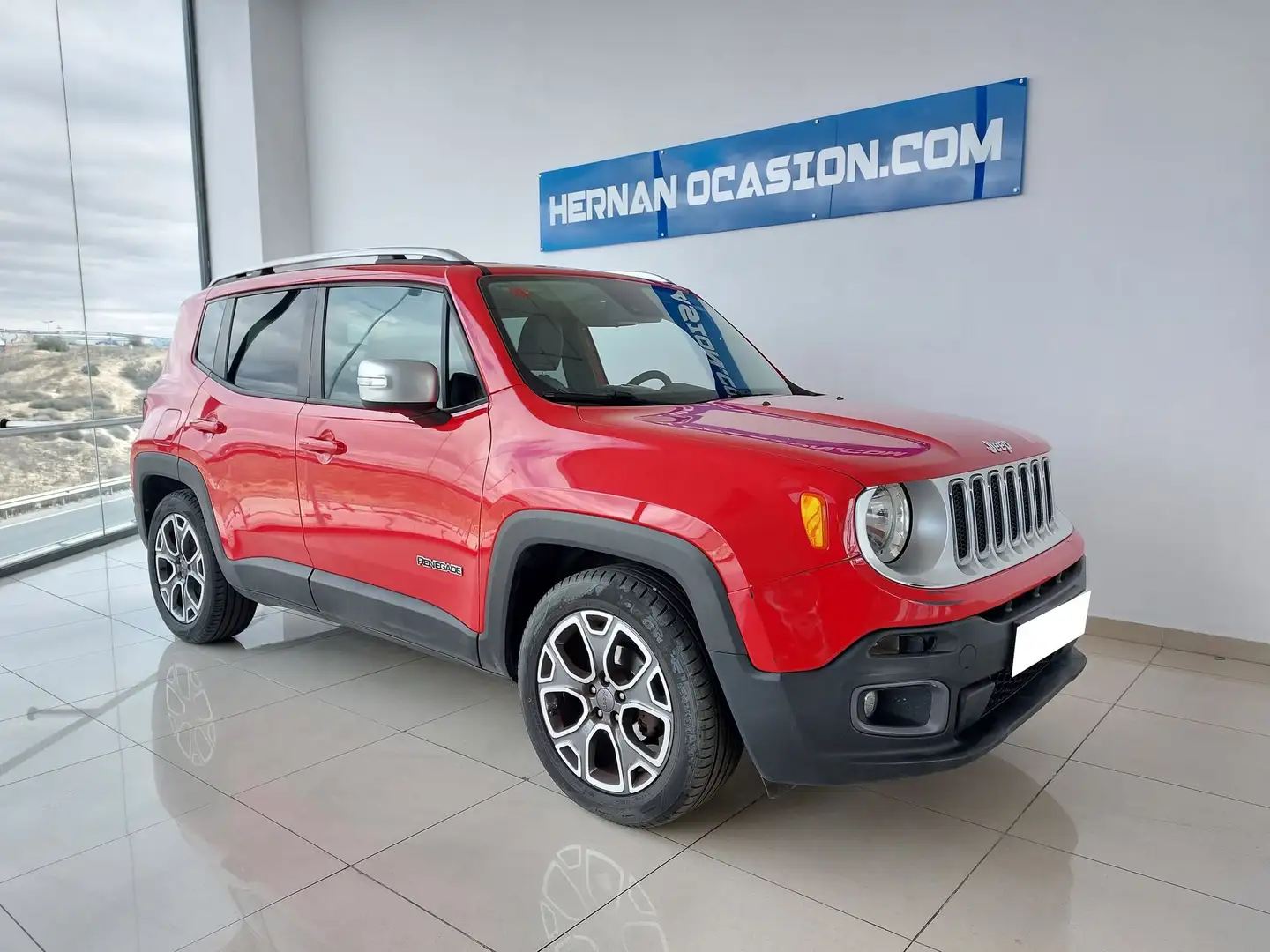 Jeep Renegade 1.6Mjt Limited 4x2 88kW Rojo - 1
