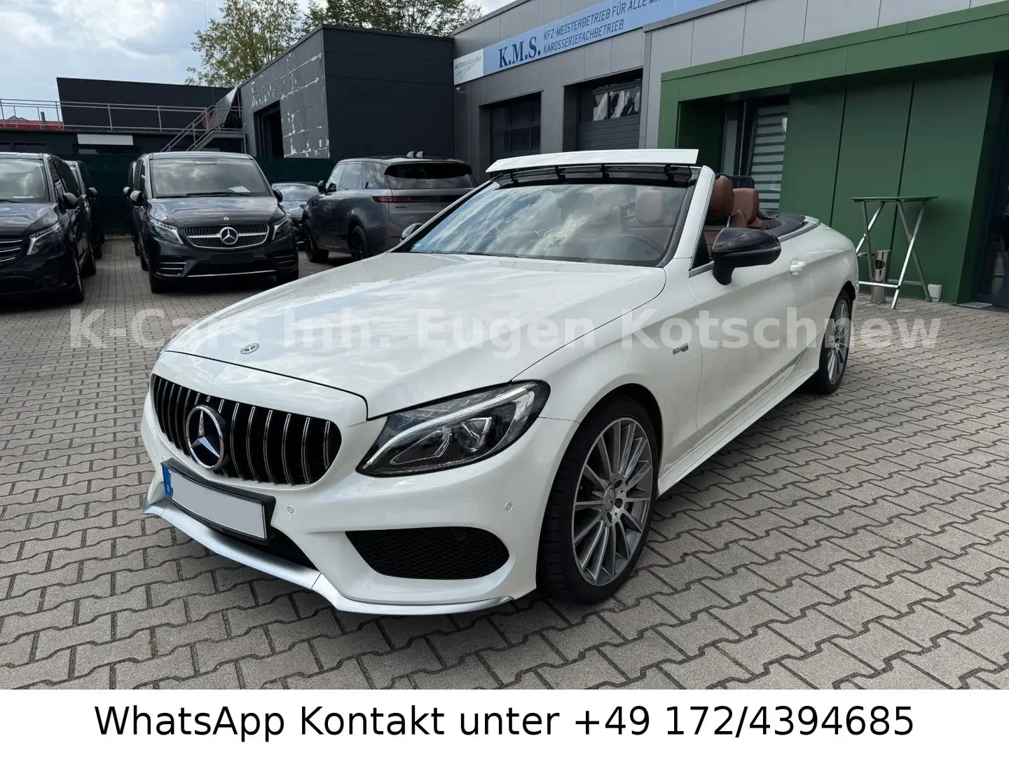 Mercedes-Benz C 43 AMG C43 AMG 4M Cabrio*Kamera*Navi*AirScarf*Carbon Blanc - 1