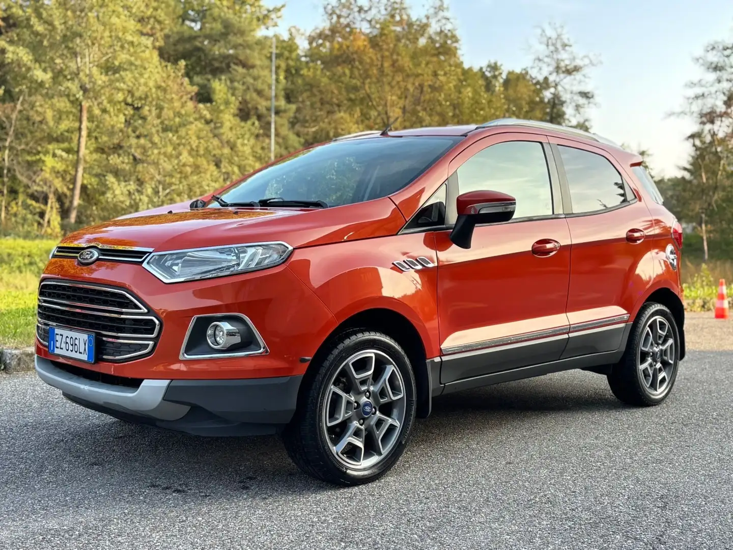 Ford EcoSport 1.0 EcoBoost 125 CV Titanium Arancione - 2