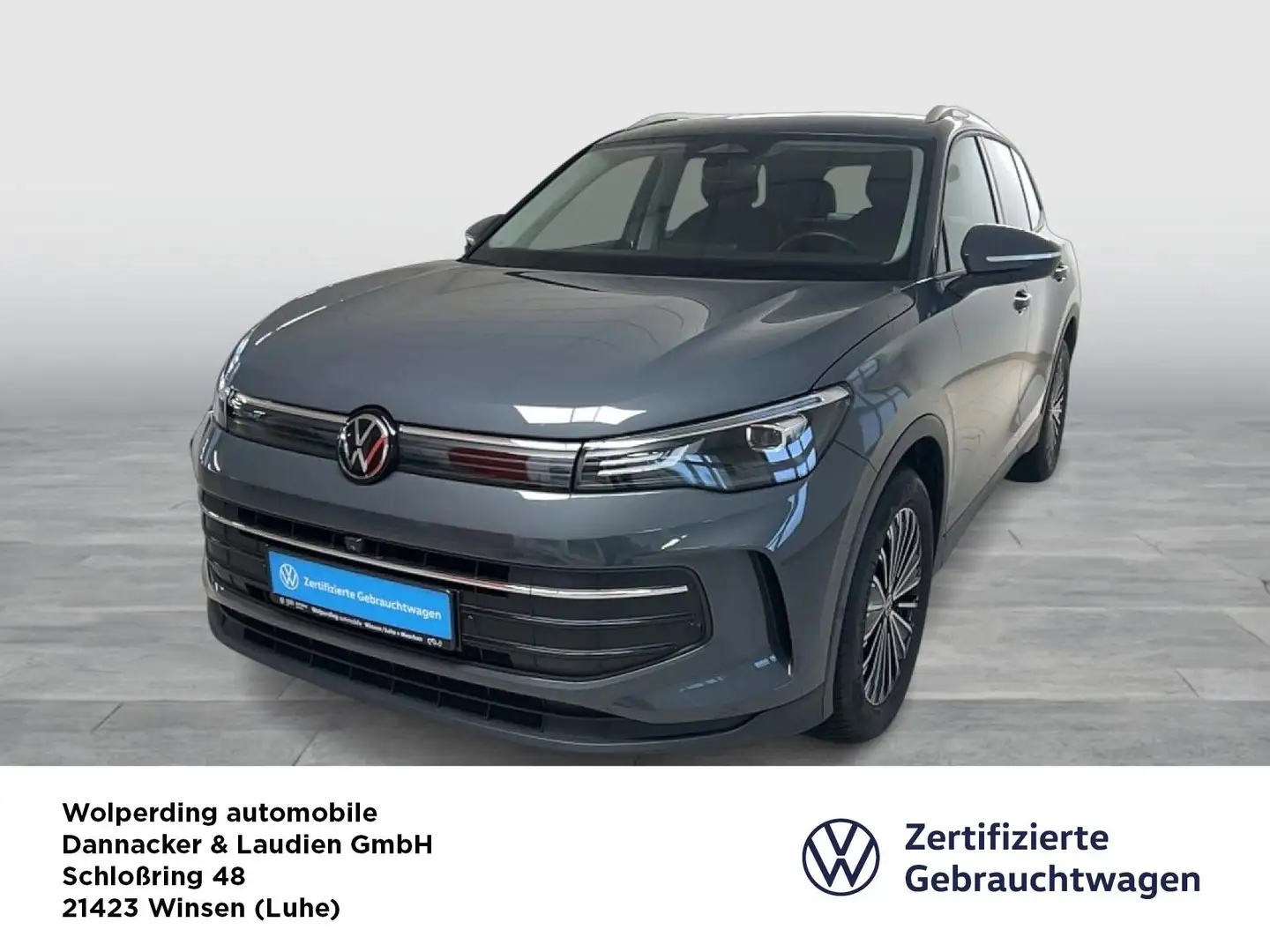 Volkswagen Tiguan 1.5 eTSI DSG Life Bluetooth Navi LED Klima Gris - 1