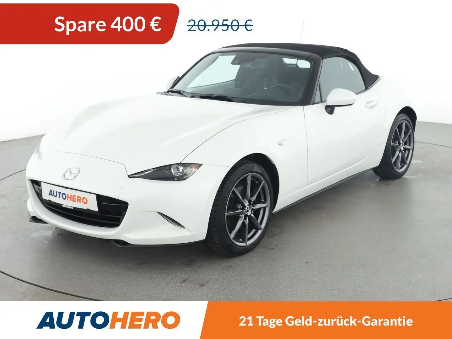 Mazda MX-5 2.0 Sports-Line*NAVI*TEMPO*PDC*SHZ*KLIMA*GARANTIE* Blanc - 1