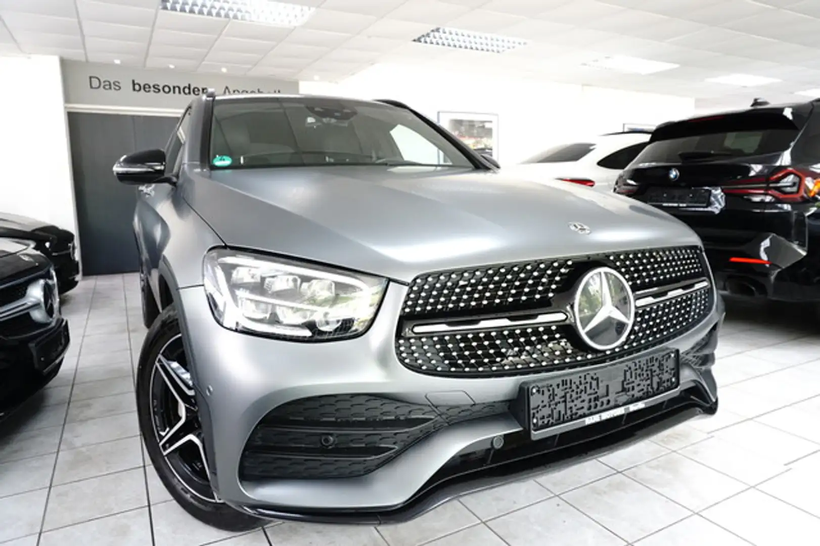 Mercedes-Benz GLC 400 d AMG LINE MASSAGE HUD BURMES. StHZ MBUX Grau - 1
