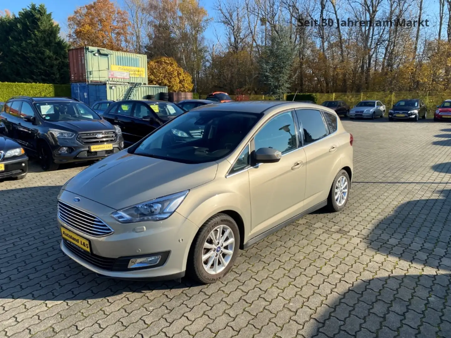 Ford C-Max Titanium,Xenon,SH,Navi,Alus,Allwetterreifen,2.Hand Zilver - 2