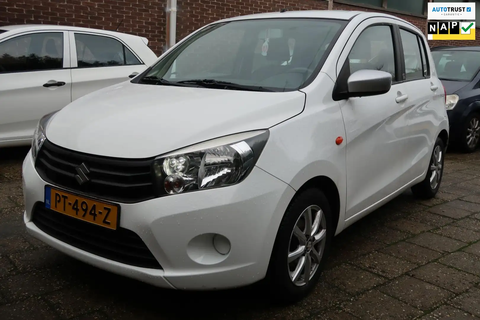Suzuki Celerio 1.0 Rhino, AIRCO, LM Velgen, spiegelkappen in zilv Blanc - 1