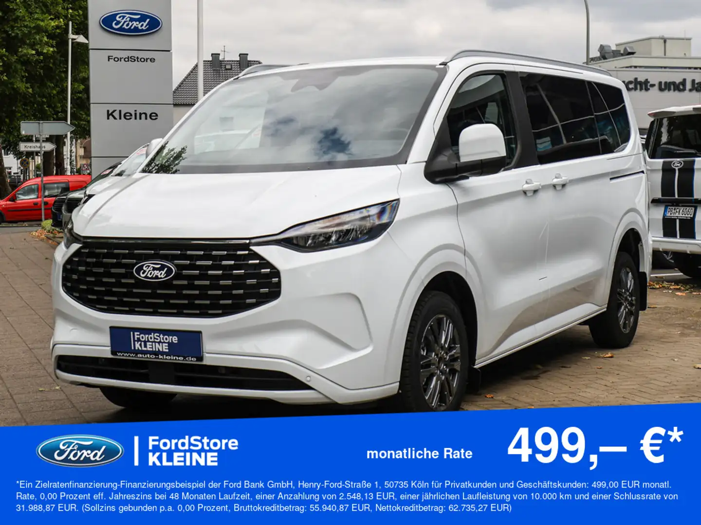 Ford Tourneo Custom Titanium 340 L1 2.5 Duratec PHEV Blanco - 1
