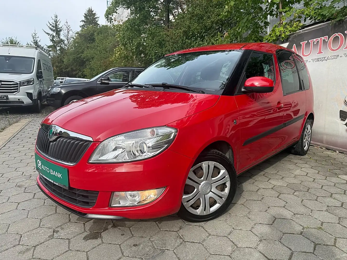 Skoda Roomster ROOMSTER AMBIENTE ELEGANCE 1,6TDI CR Verkauf be... Rot - 2