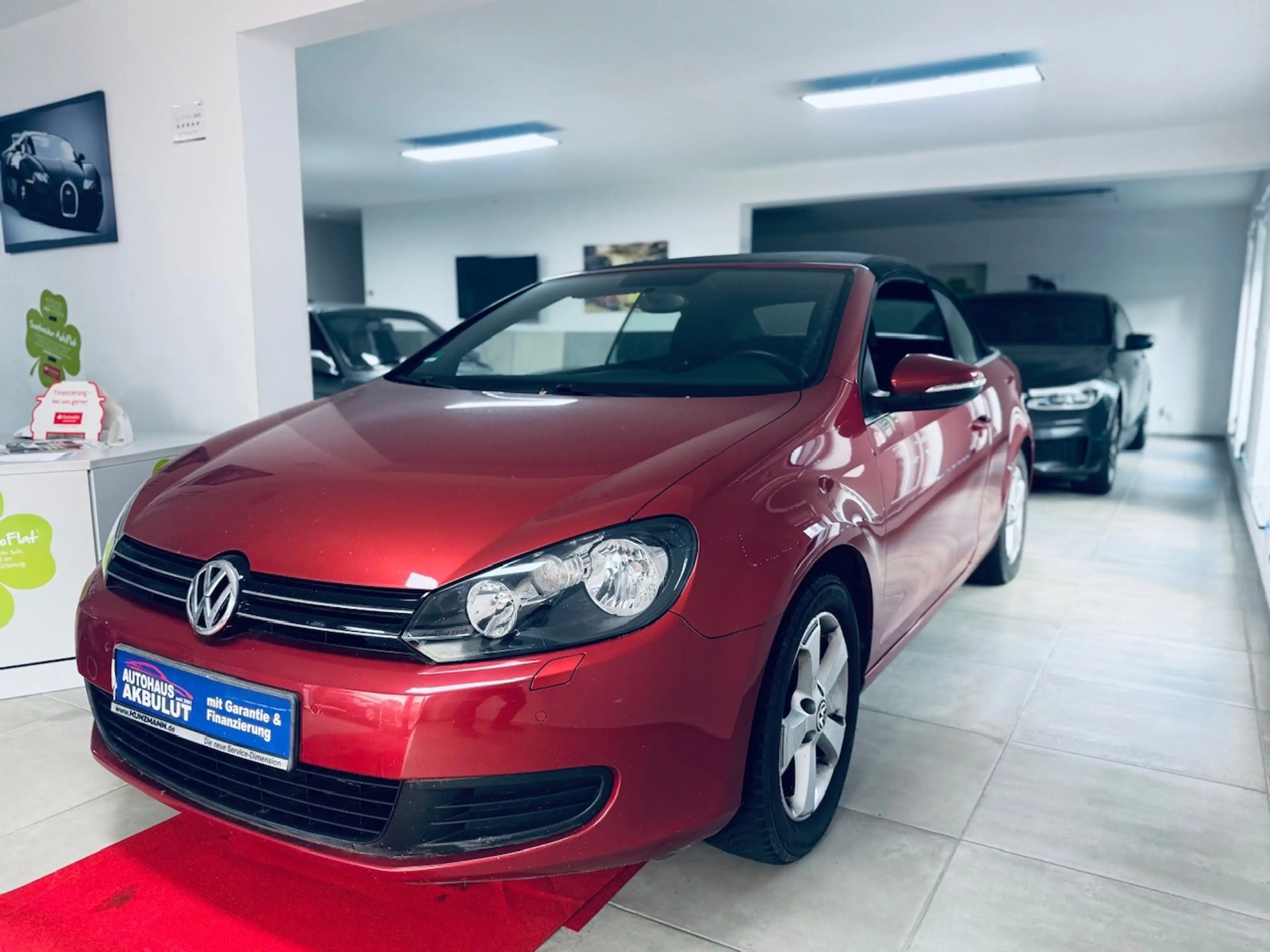 Volkswagen Golf Cabriolet Basis*Finanzierung+Garantie+Inspektion+Tüv* — photo 4