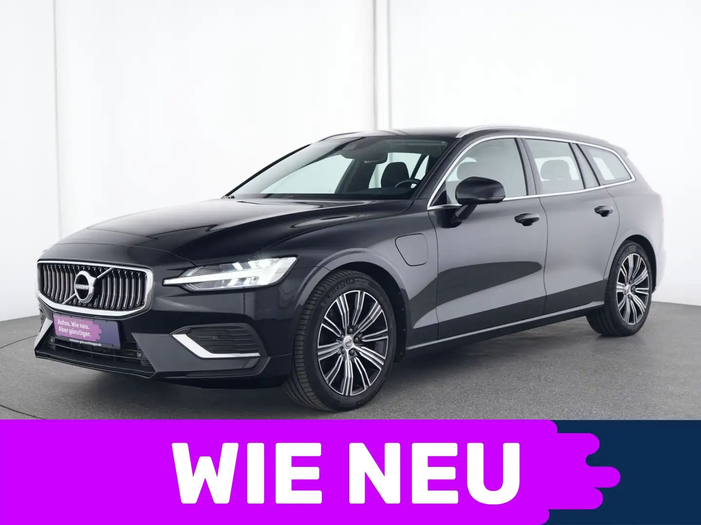 Volvo V60 T6 Inscription IntelliSafe PRO-Paket|ACC|LED Schwarz - 1