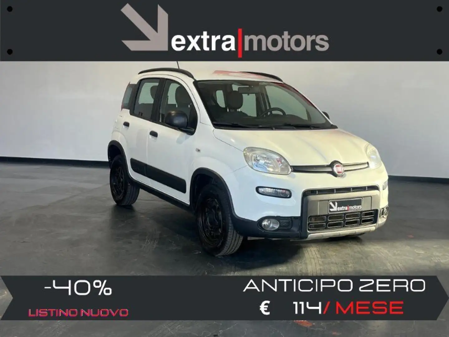 Fiat Panda 0.9 TURBO 4X4 Blanco - 1