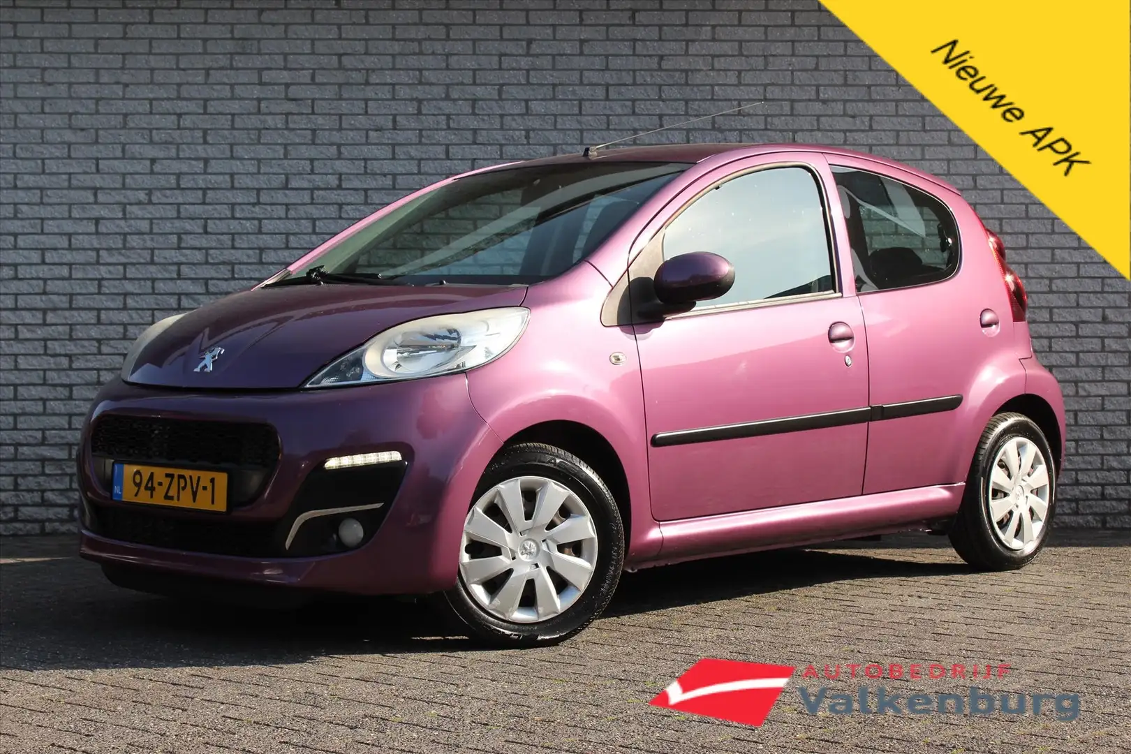 Peugeot 107 1.0 68PK 5D Active | Airco | Elektrische ramen | L Lilla - 1