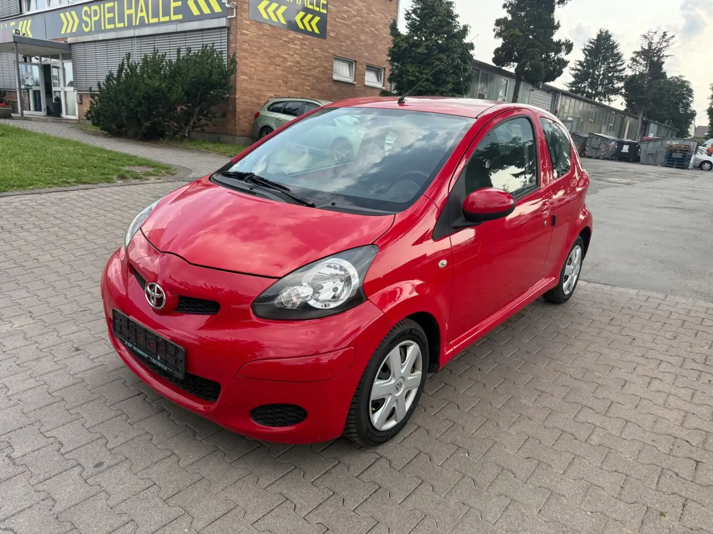 Toyota Aygo Automatik elektrische Fenster/ Kein Klima Rosso - 1