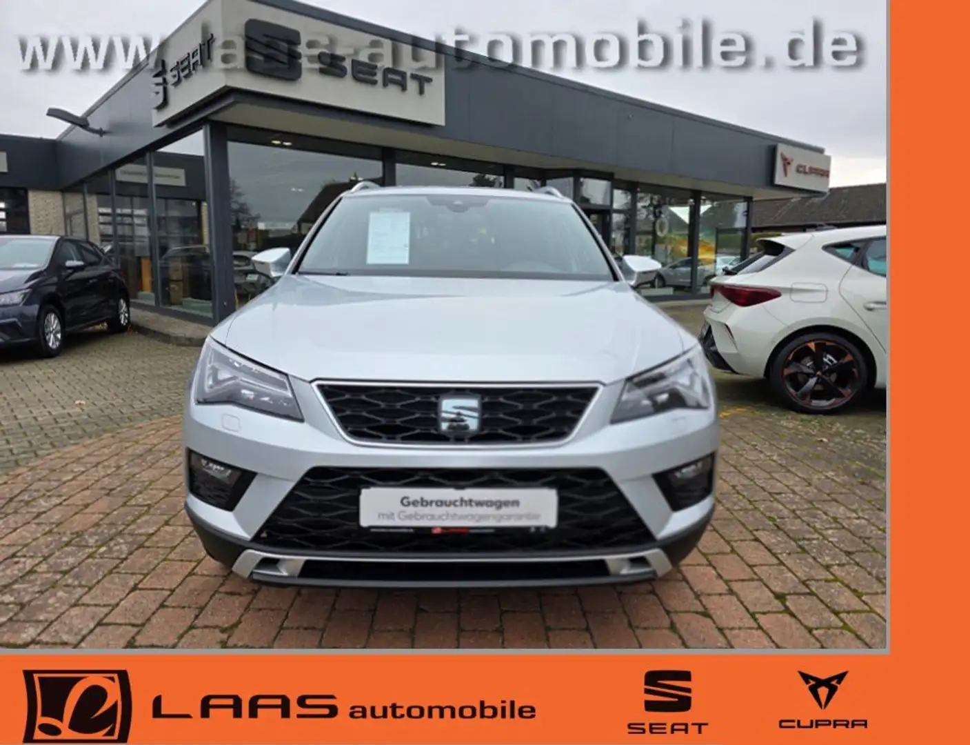SEAT Ateca Xcellence 2,0 TSI DSG 4Drive Navi LED Silber - 2